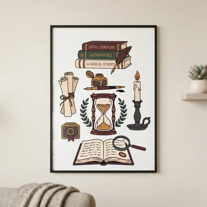Aesthetic Dark Academia Posters — Your result