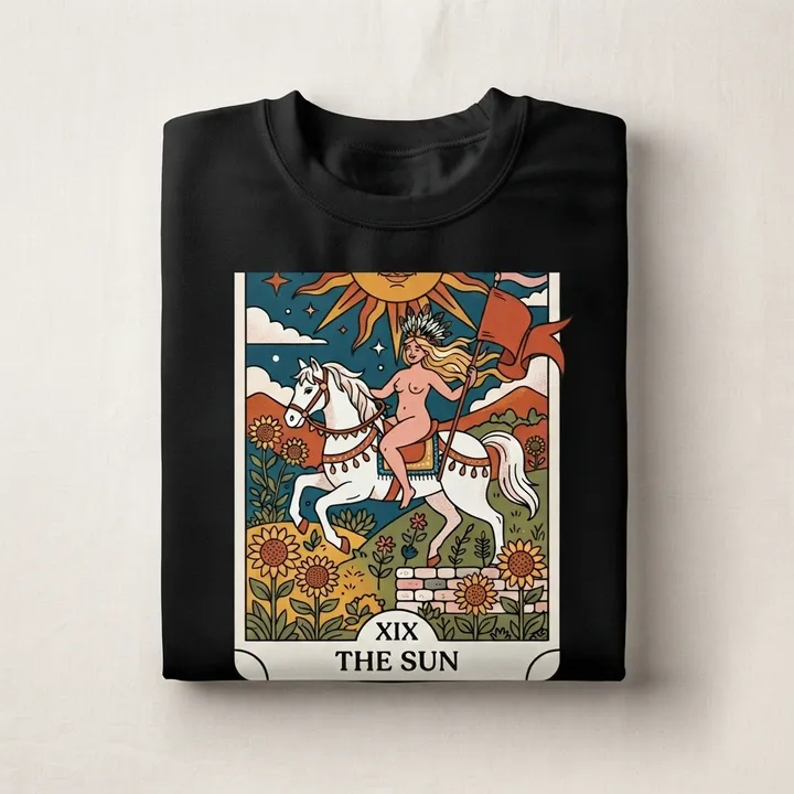 Aesthetic Tarot Card Sweatshirts — Your result