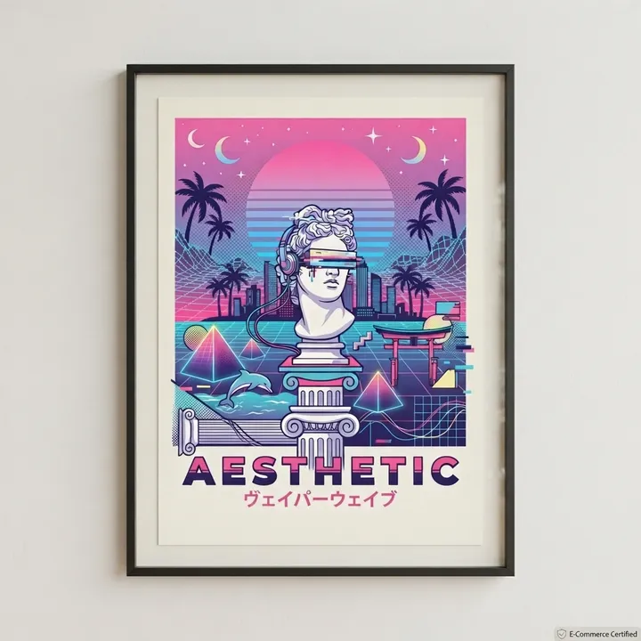 Aesthetic Vaporwave Posters — Your result