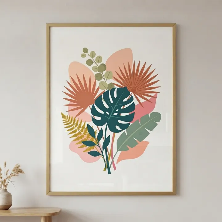 Aesthetic Vintage Botanical Poster — Dein Ergebnis
