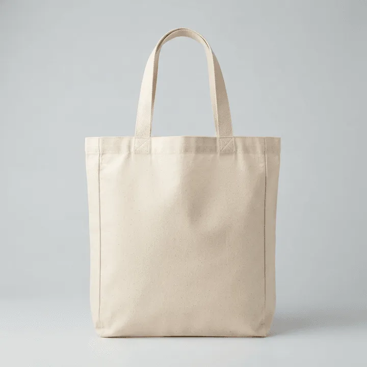 Bolsa ecobag com ziper — Produto em branco