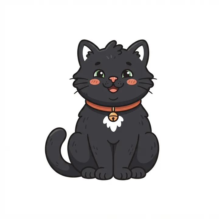 Custom Black Cat Shirt — AI design