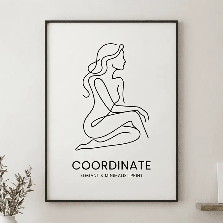 Custom Coordinate Poster — Dein Ergebnis