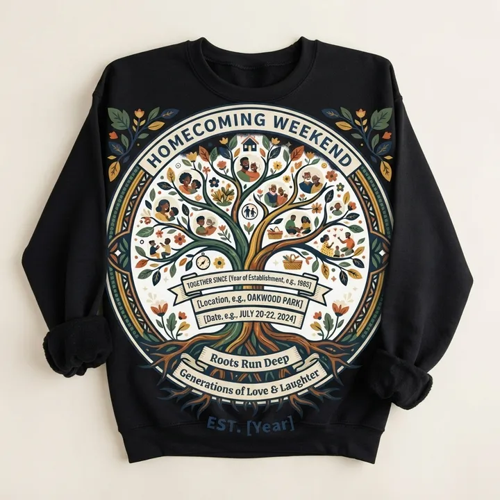 Custom Family Reunion Sweatshirts — Tu resultado