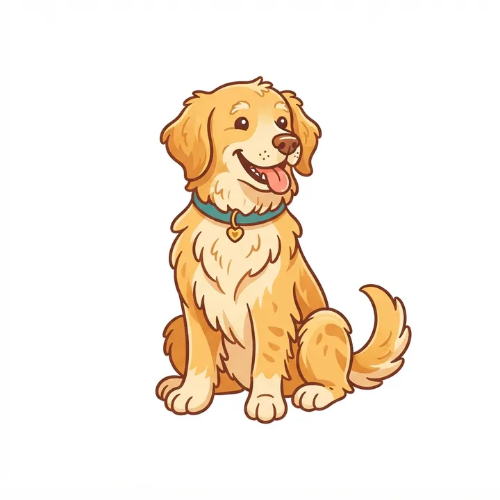 Custom Golden Retriever Sweatshirt — KI-Design