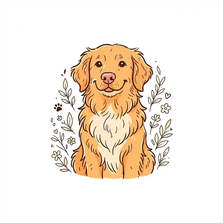 Custom Line Art Pet Portrait Hoodie — Design IA