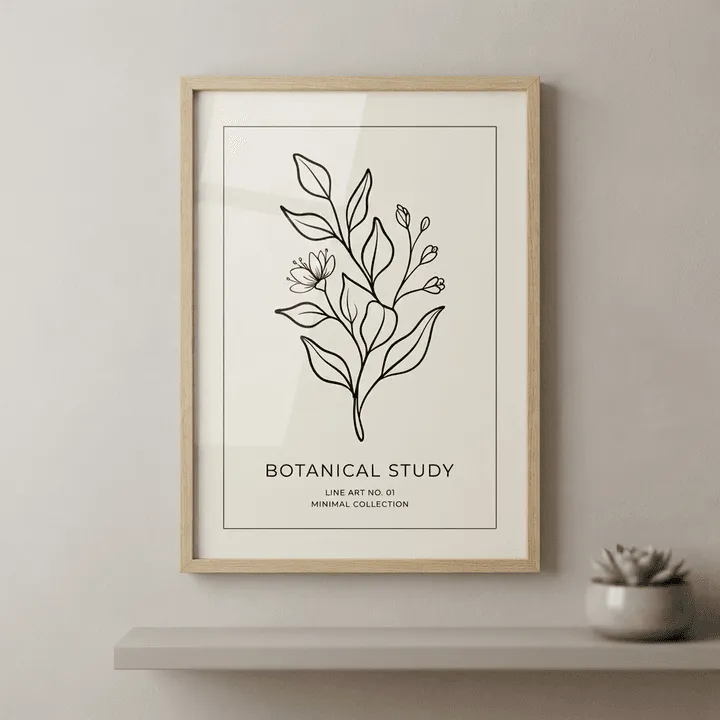 Custom Line Drawing Poster — Dein Ergebnis