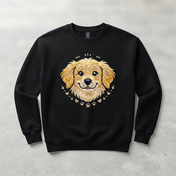 Custom Pet Ears Embroidered Sweatshirt — Il tuo risultato
