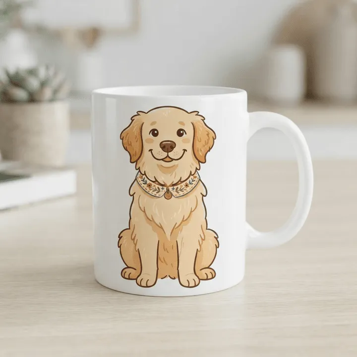 Custom Pet Portrait Mug — Dein Ergebnis