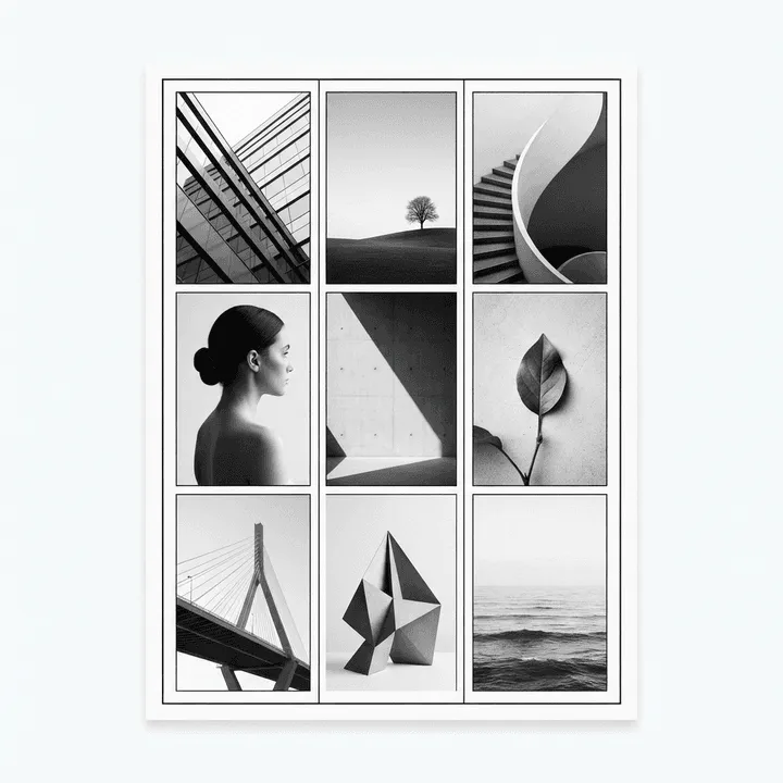 Custom Photo Collage Poster — Design IA