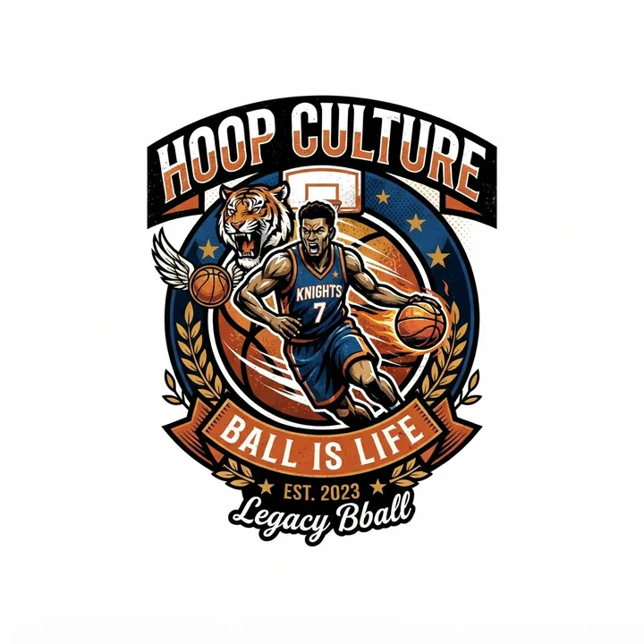 Basketball hoodie — KI-Design