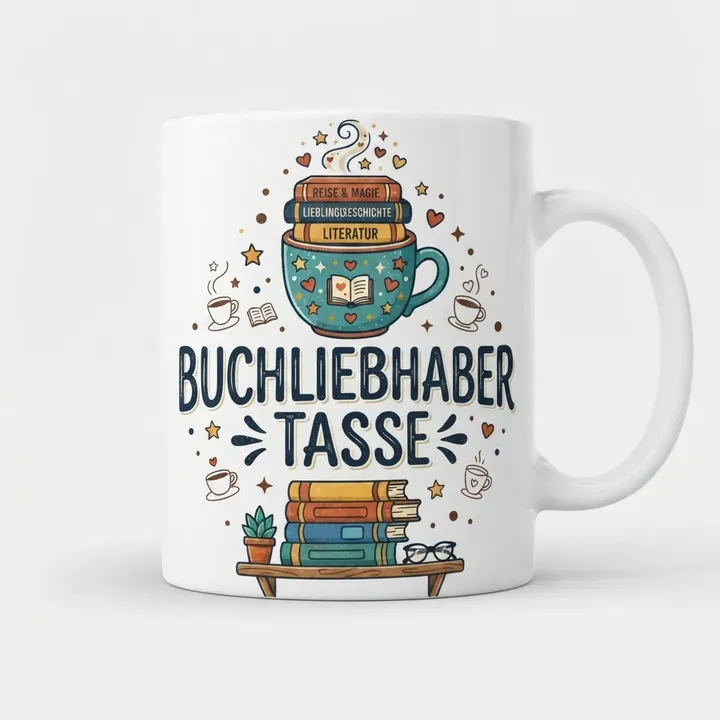 Buchliebhaber tasse