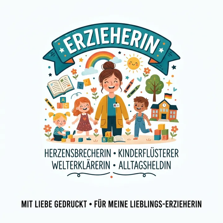 Erzieherin tasse — KI-Design