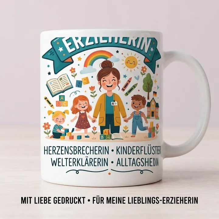 Erzieherin tasse
