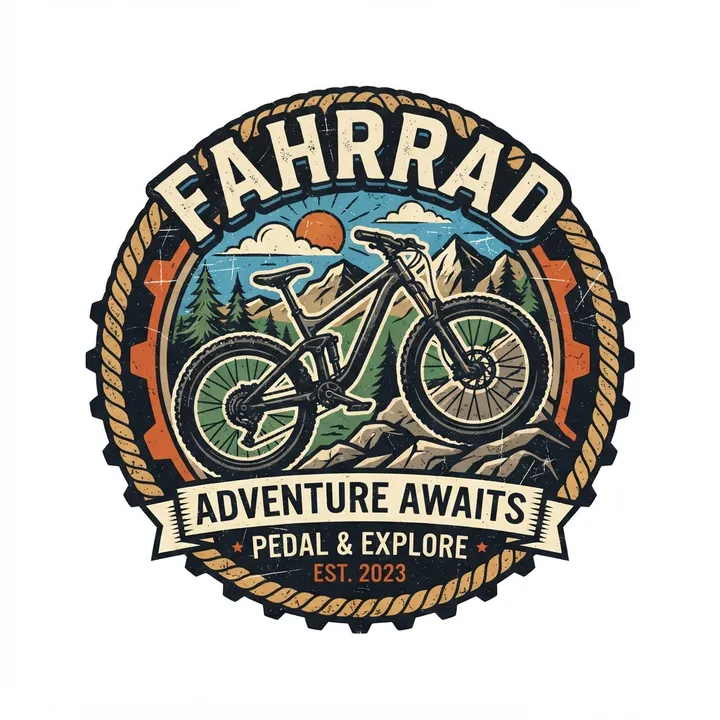 Fahrrad t-shirt — KI-Design