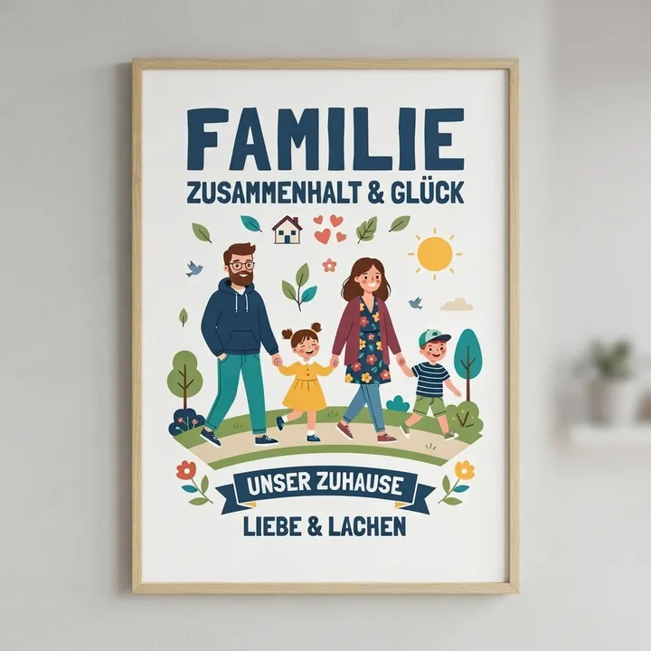 Familien poster