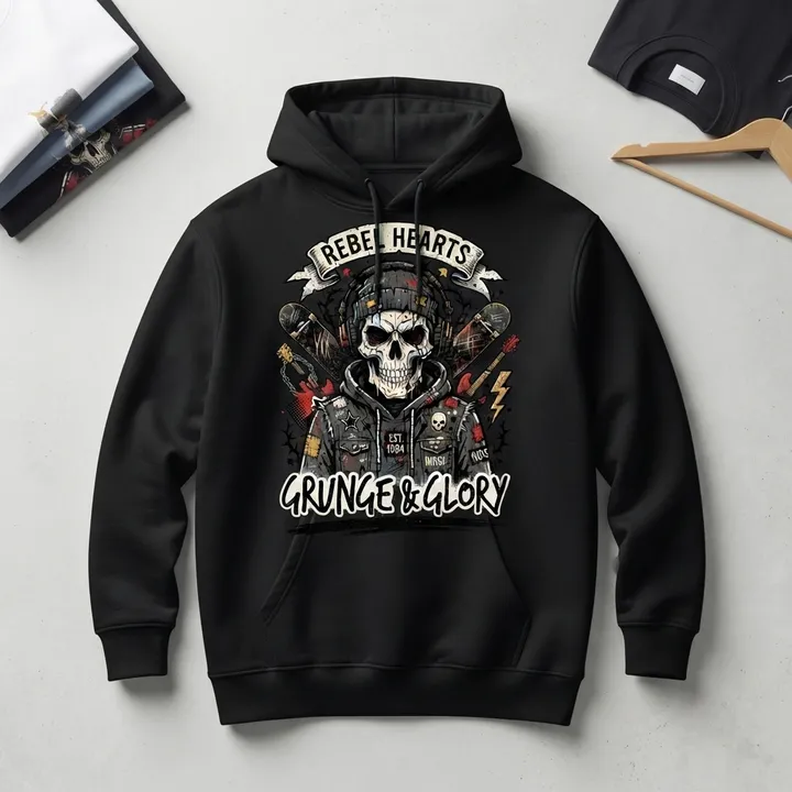 Grunge hoodie
