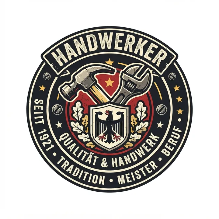 Handwerker t-shirt — KI-Design