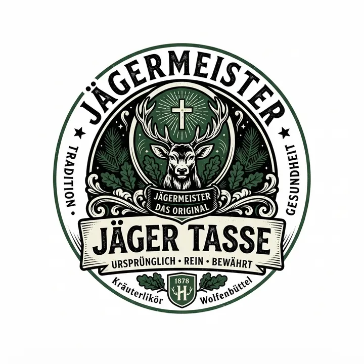 Jäger tasse — KI-Design