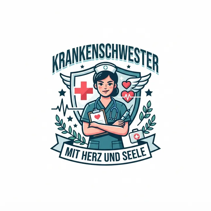 Krankenschwester t-shirt — KI-Design