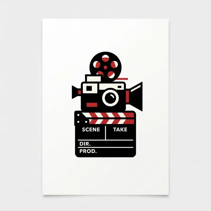 Minimalistisch poster — KI-Design