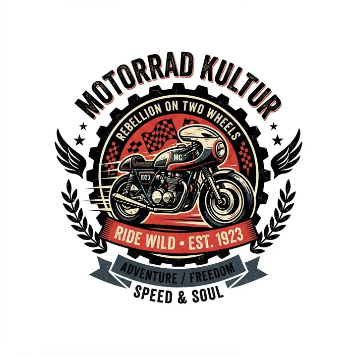 Motorrad hoodie — KI-Design