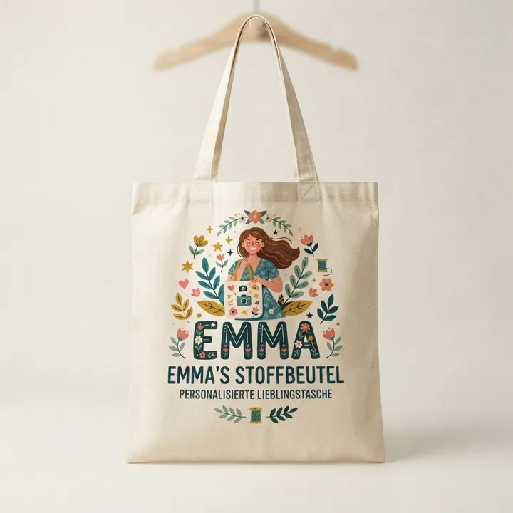 Personalisiert stoffbeutel