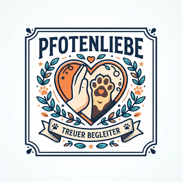 Pfotenliebe hoodie — KI-Design