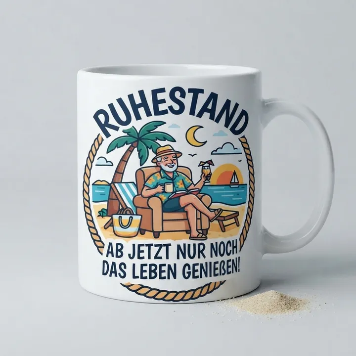 Ruhestand tasse