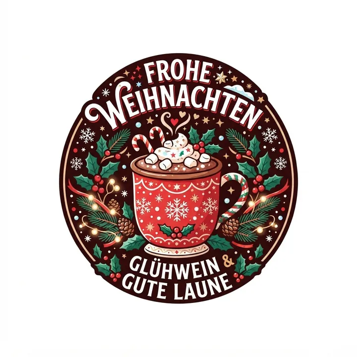 Weihnachten tasse — KI-Design