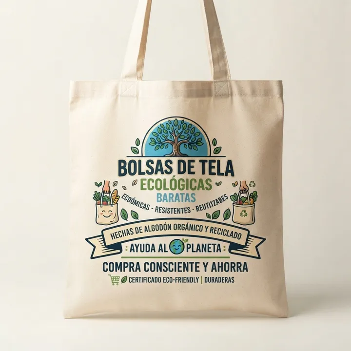 Bolsas de tela ecologicas baratas — Tu resultado