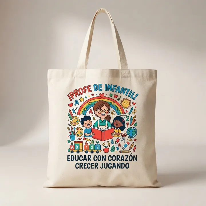 Bolsas de tela para maestras de infantil — Tu resultado