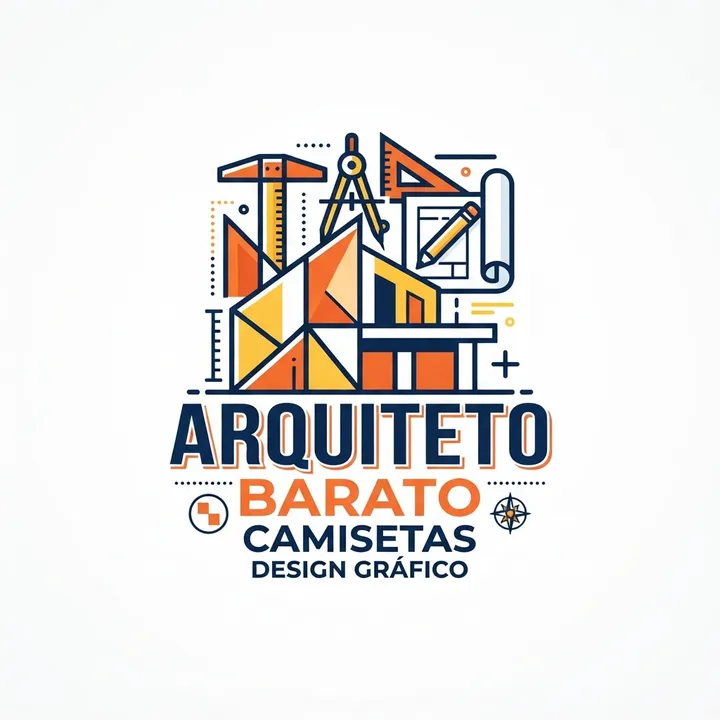 Camisetas de arquiteto baratas — Diseño IA