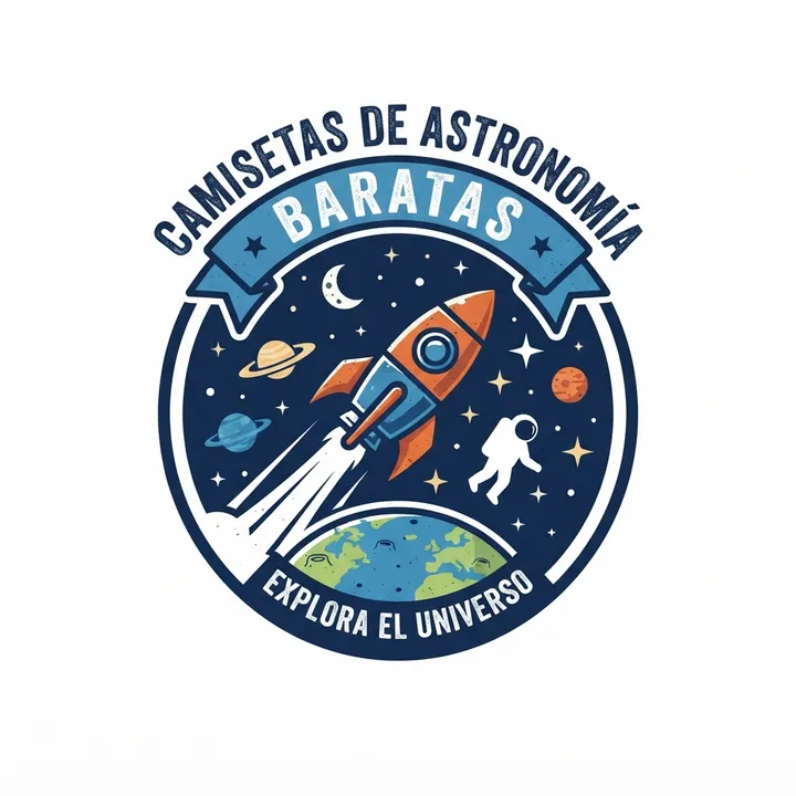 Camisetas de astronomia baratas — Diseño IA