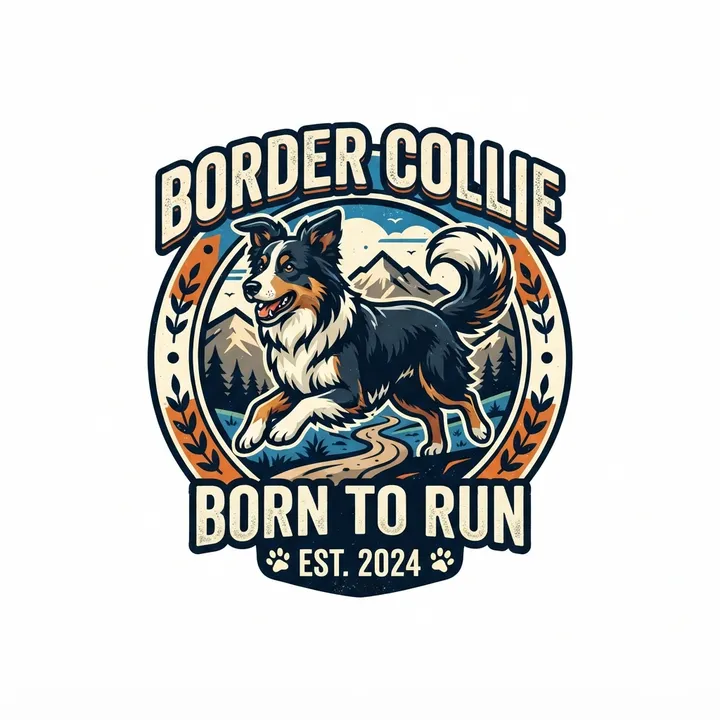 Camisetas de border collie personalizadas — Diseño IA