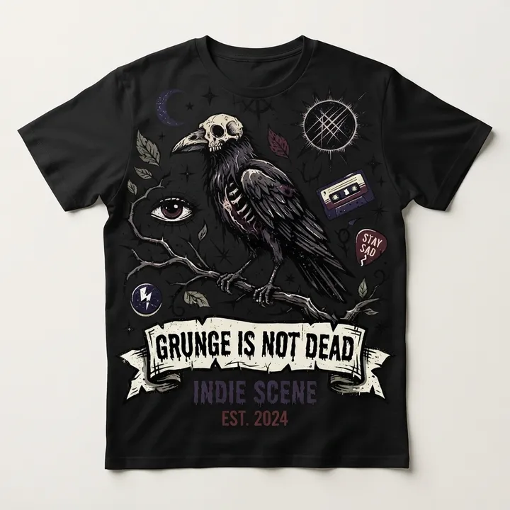 Camisetas de estetica indie grunge — Tu resultado