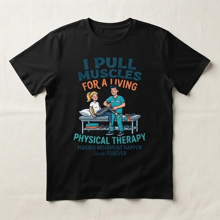 Camisetas de fisioterapia divertidas — Tu resultado