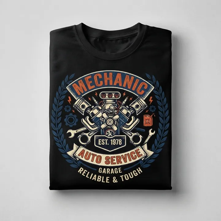 Camisetas de mecanicos de coches — Tu resultado