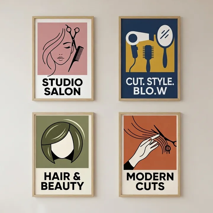 Posters de estetica minimalista para salon — Tu resultado