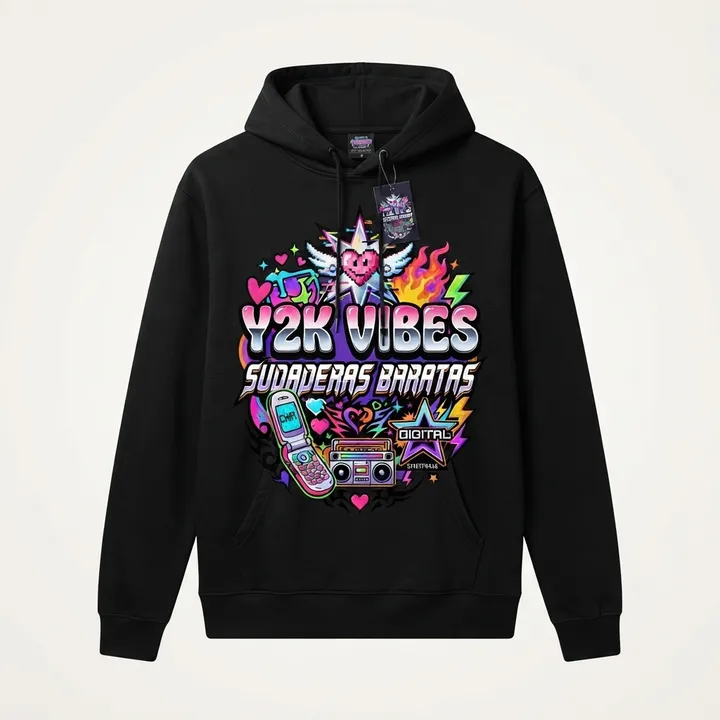 Sudaderas de estetica y2k baratas — Tu resultado