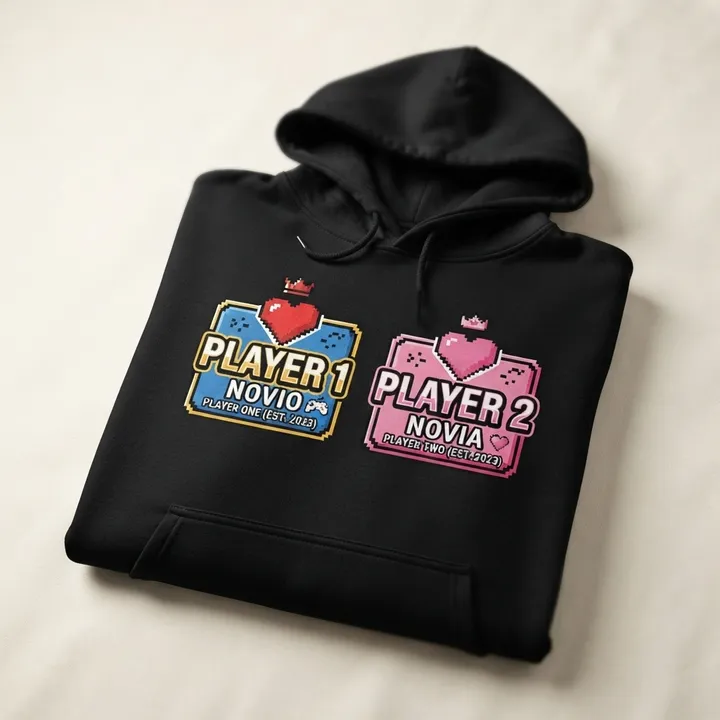 Sudaderas para parejas novios juego — Tu resultado