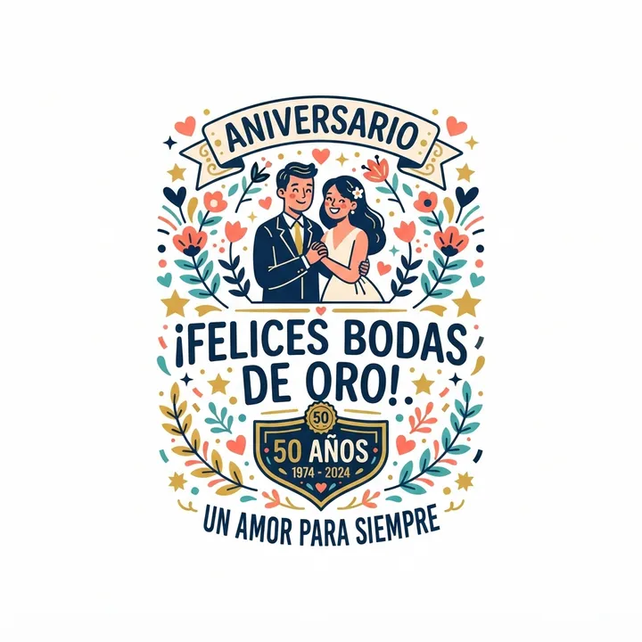 Tazas de aniversario de bodas originales — Diseño IA
