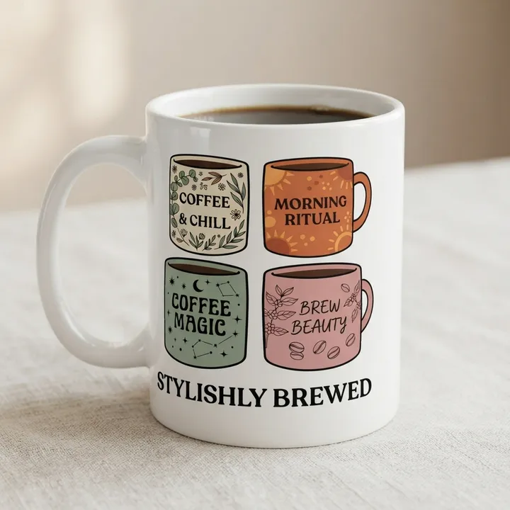 Tazas de cafe estilo aesthetic — Tu resultado