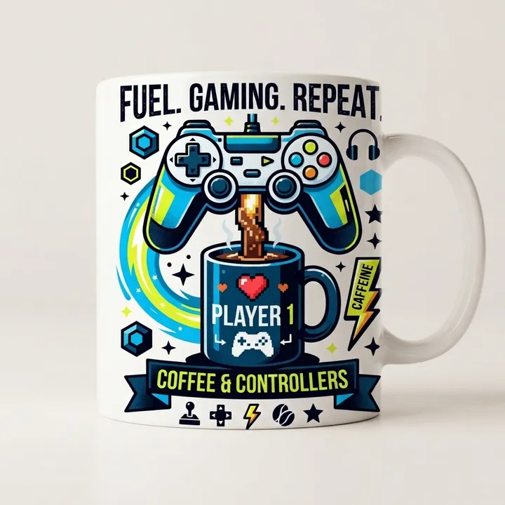 Tazas de cafe para gamers — Tu resultado