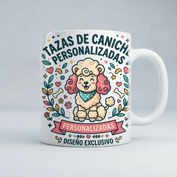 Tazas de caniche personalizadas — Tu resultado