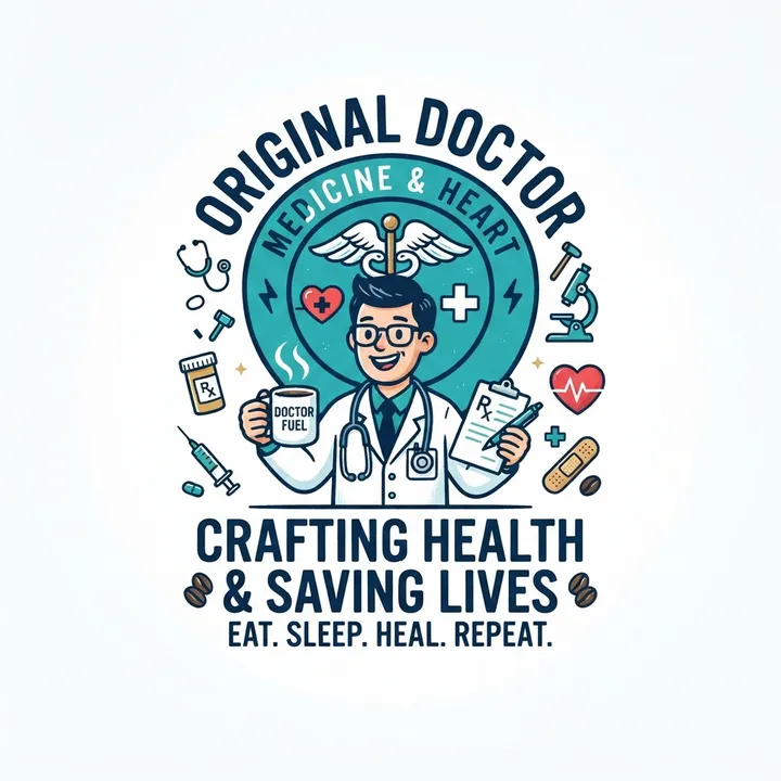 Tazas originales para medicos — Diseño IA