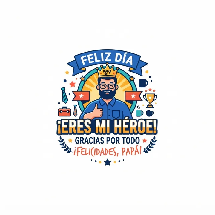 Tazas para el dia del padre personalizadas — Diseño IA