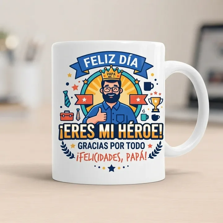 Tazas para el dia del padre personalizadas — Tu resultado