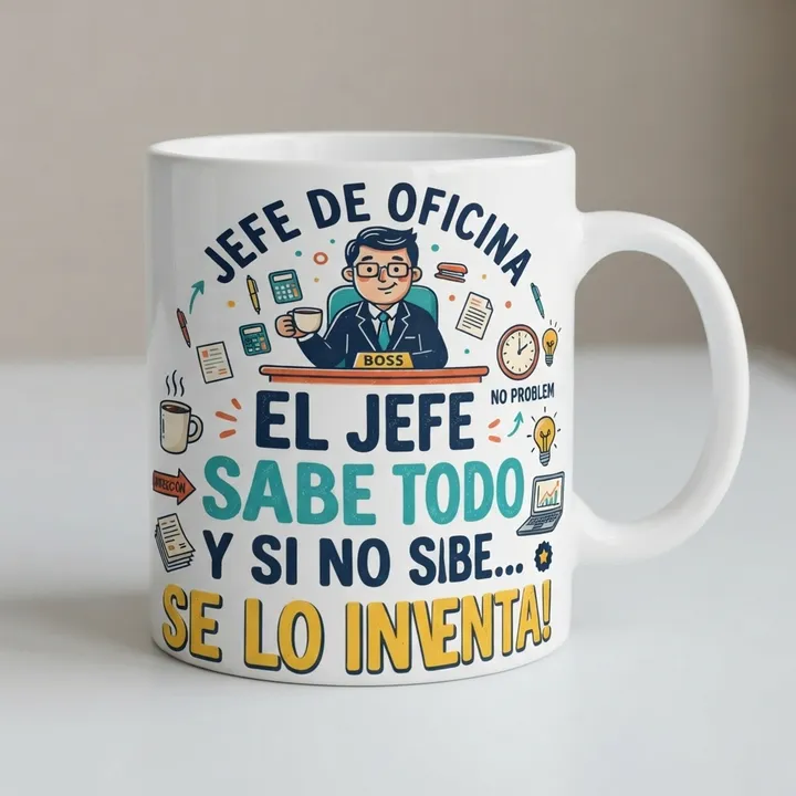 Tazas para jefes de oficina divertidas — Tu resultado