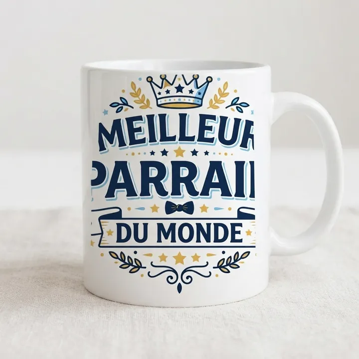 Mug meilleur parrain du monde — Votre résultat